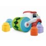 Clementoni - Jucarie educationala Soft Clemmy compactor de cuburi pentru dezvoltarea senzoriala si motorie a copiilor Clementoni